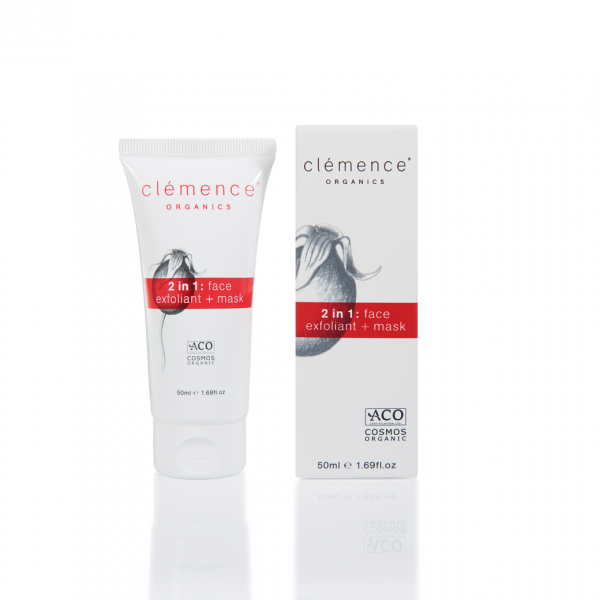クレメンス　オーガニクス
2 in 1　フェイススクラブマスク